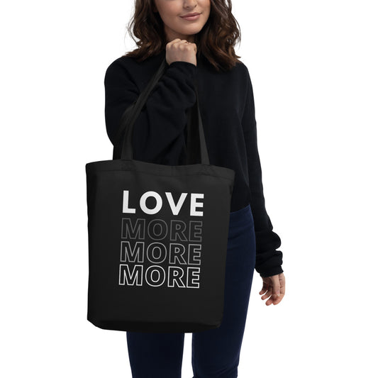 Love More and More Eco Tote Bag